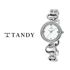 [TANDY] Women's Metal Band Watch T-4016 – Japan Movement, Water Resistant, Mineral Glass for Elegant and Durable Timekeeping